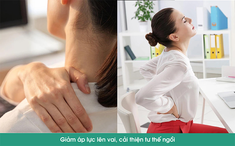 balo chống  gù Thiên Phú giảm 40% áp lực lên vai, cải thiện tư thế đứng ngồi
