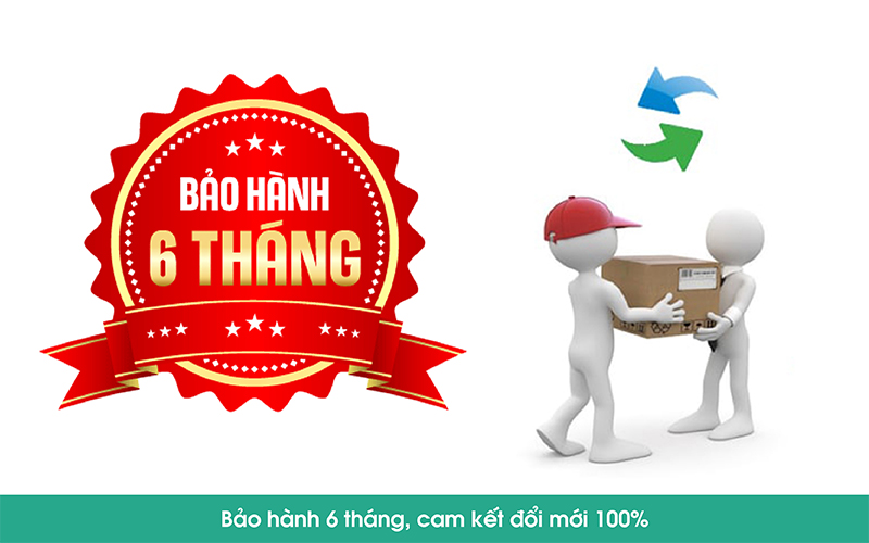 bảo hành 6 tháng, cam kết đổi mới balo Anh Văn 100% 