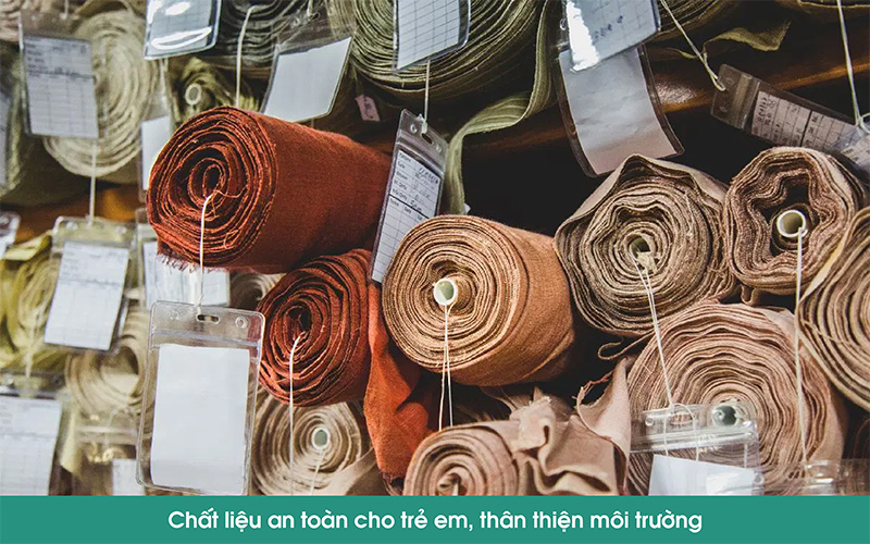 chất liệu balo mầm non an toàn cho trẻ