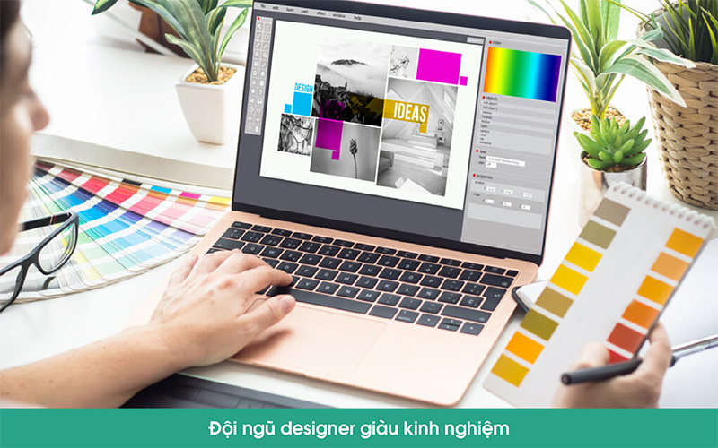 Đội ngũ design giàu kinh nghiệm