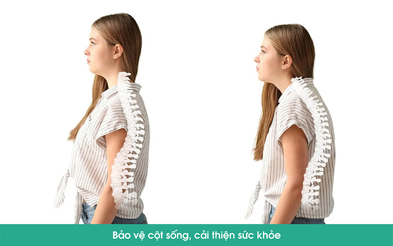 May balo học sinh chống gù bảo vệ cột sống, bảo vệ sức khỏe