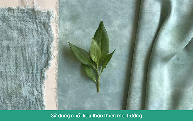 sử dụng chất liệu cho balo thời trang thân thiện với môi trường