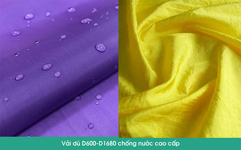 vải dù balo học sinh tại Thiên Phú đều đạt tiêu chuẩn cao