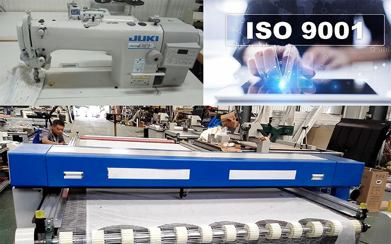 Xưởng May Balo du lịch Thiên Phú đầu tư hệ thống máy móc hiện đại
