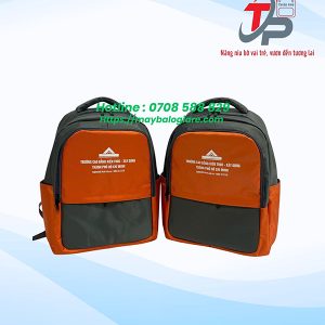 BALO HỌC SINH IN LOGO TRƯỜNG CAO ĐẲNG KIẾN TRÚC - XÂY DỰNG TP.HCM