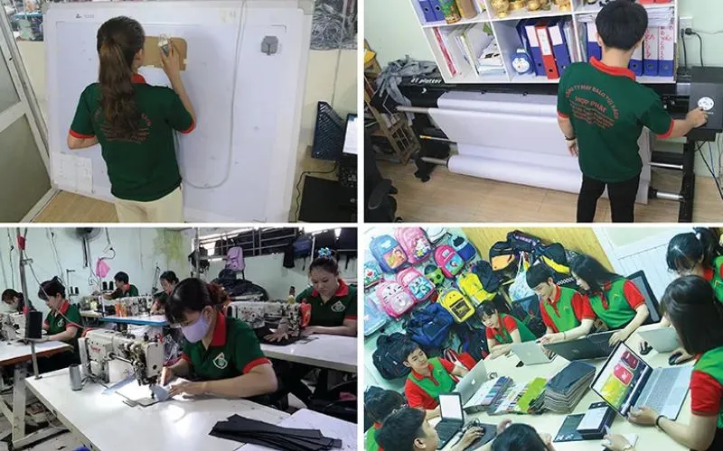 vì lựa chọn xưởng may uy tín