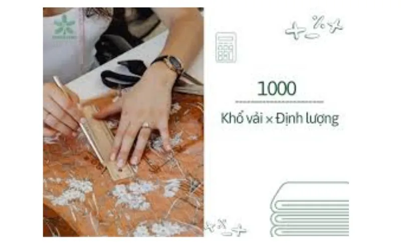 1. Lựa chọn định lượng vải phù hợp