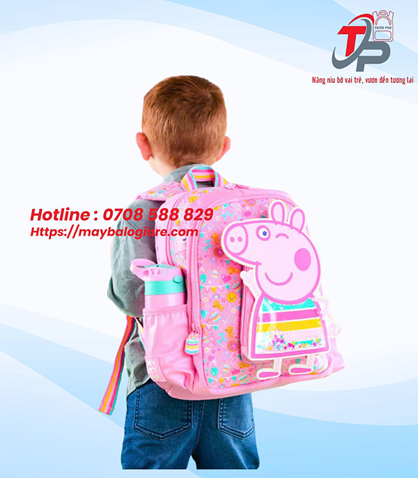 BALO MẦM NON HÌNH ÚN PEPPA PIG BALO MẦM NON HÌNH ÚN PEPPA PIG