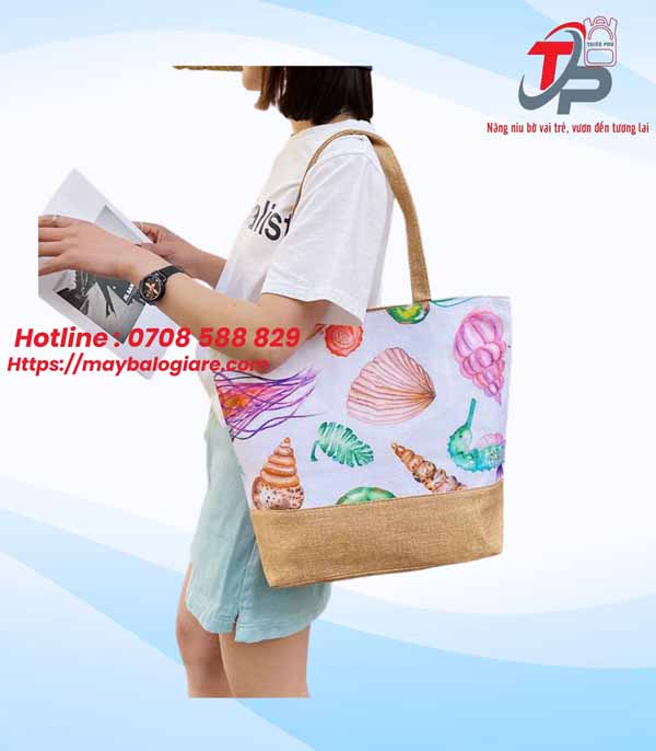 TÚI CANVAS ĐI BIỂN