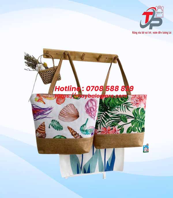 TÚI CANVAS ĐI BIỂN