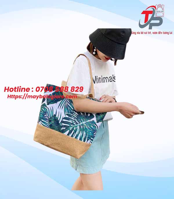 TÚI CANVAS ĐI BIỂN