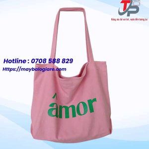 TÚI CANVAS HỒNG