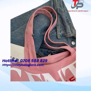 TÚI CANVAS HỒNG