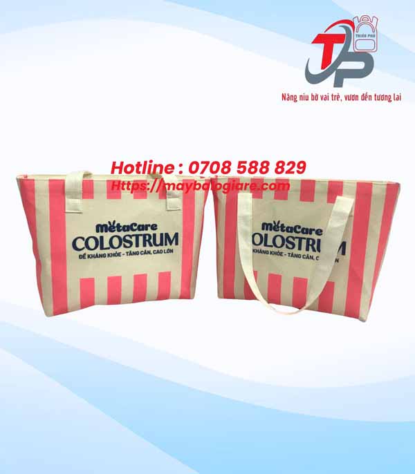 TÚI XÁCH VẢI ĐAY COLOSTRUM TÚI XÁCH VẢI ĐAY COLOSTRUM