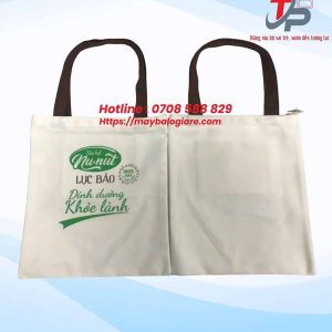 TÚI CANVAS SỮA HẠT NU-NUT LỤC BẢO