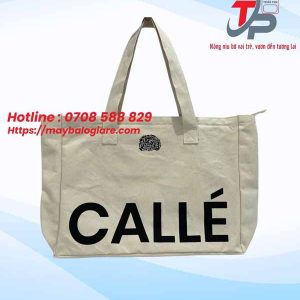 TÚI CANVAS CÓ DÂY KÉO CALLE
