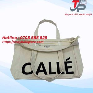 TÚI CANVAS CÓ DÂY KÉO CALLE