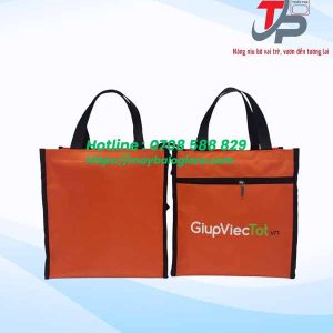 TÚI XÁCH QUÀ TẶNG IN LOGO GiupViecTot.vn