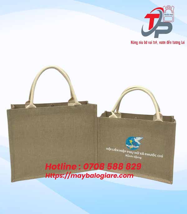 TÚI XÁCH QUÀ TẶNG IN LOGO HỘI LIÊN HIỆP PHỤ NỮ