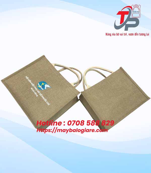 TÚI XÁCH QUÀ TẶNG IN LOGO HỘI LIÊN HIỆP PHỤ NỮ