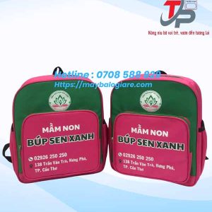 BALO ĐỒNG PHỤC HỌC SINH MẦM NON BÚP SEN XANH