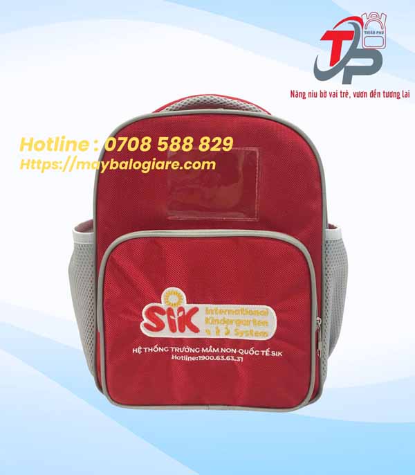 BALO ĐỒNG PHỤC HỌC SINH TRƯỜNG MN QUỐC TẾ SIK
