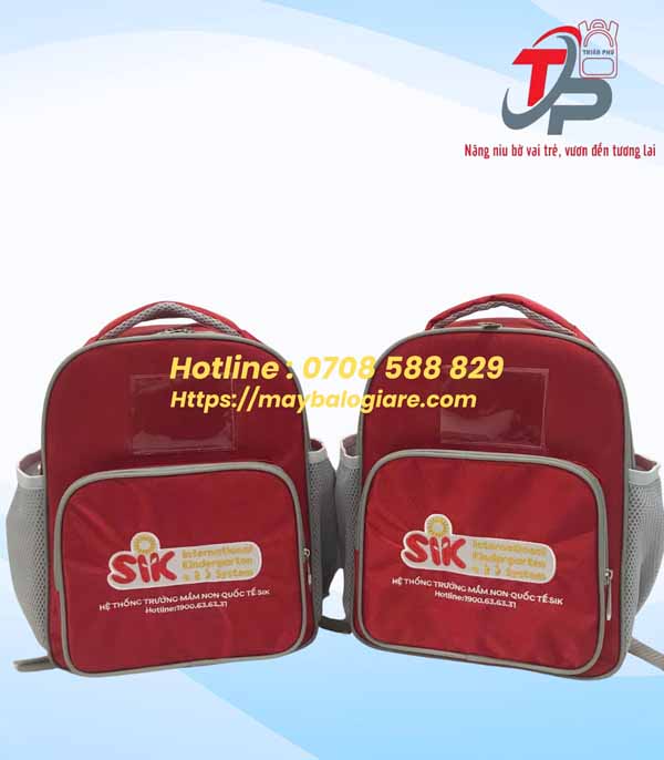 BALO ĐỒNG PHỤC HỌC SINH TRƯỜNG MN QUỐC TẾ SIK