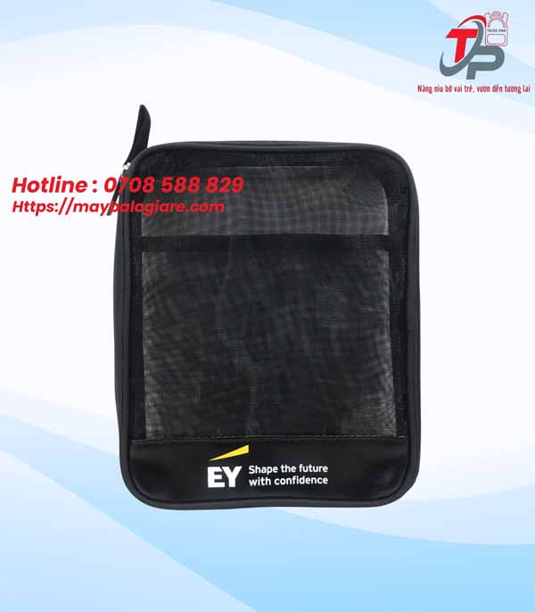 TÚI ĐỰNG MỸ PHẨM IN LOGO EY