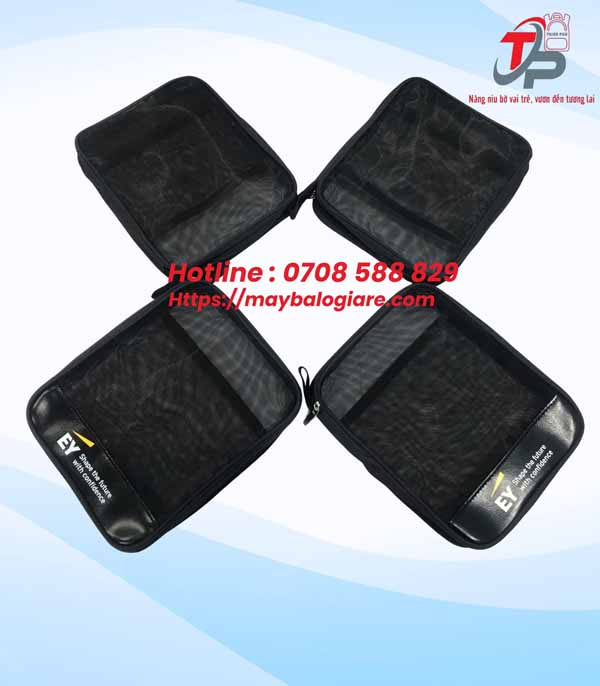 TÚI ĐỰNG MỸ PHẨM IN LOGO EY