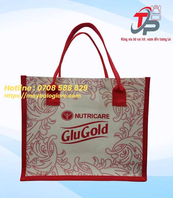 TÚI XÁCH QUÀ TẶNG IN LOGO SỮA NUTRICARE GluGold