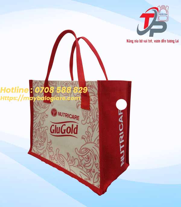 TÚI XÁCH QUÀ TẶNG IN LOGO SỮA NUTRICARE GluGold